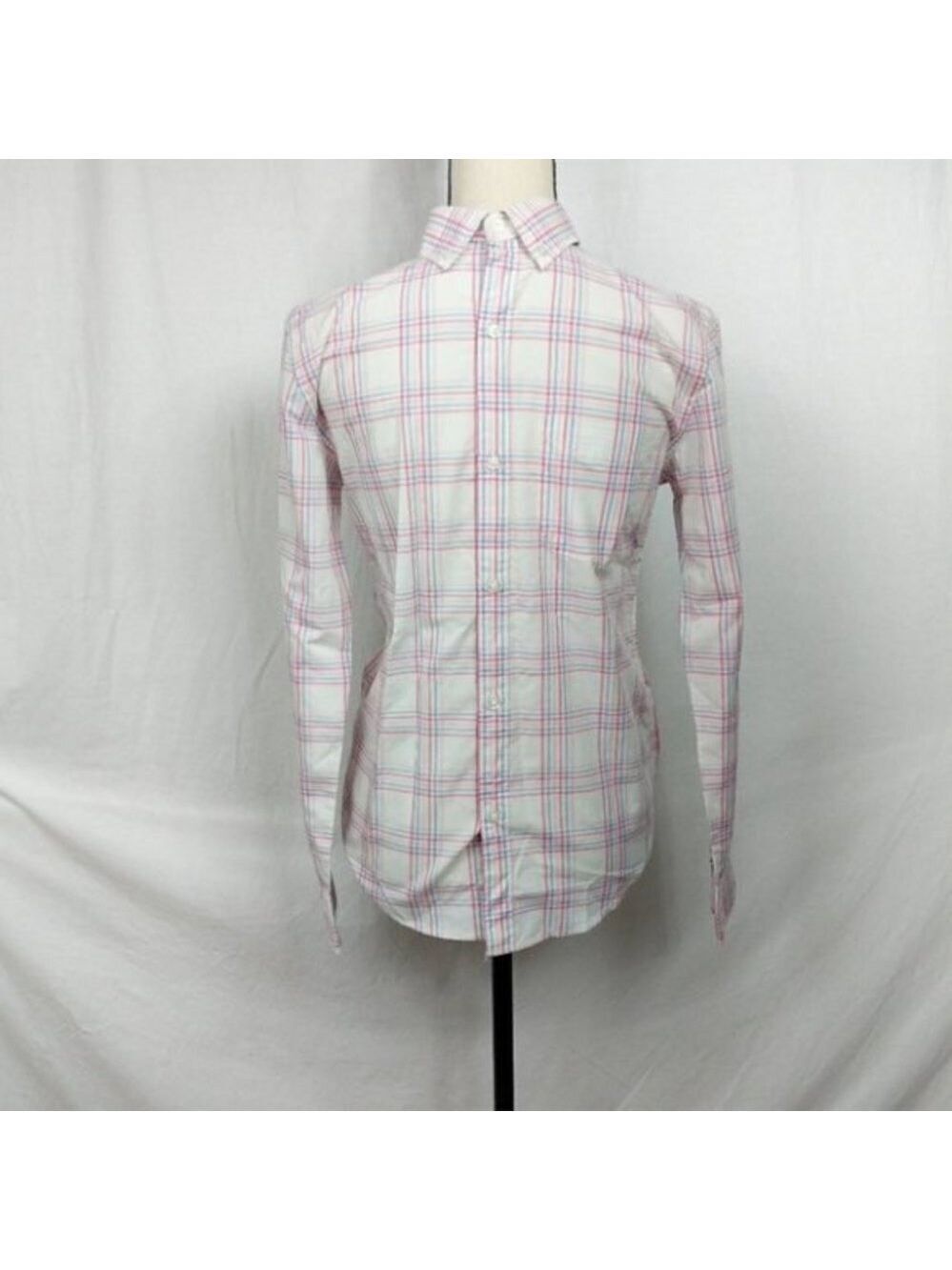 Bonobos Plaid Slim Fit Button Down Long Sleeve Shirt XS NWOT